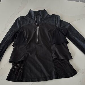 Lululemon Hlalf Zip Long Sleeve